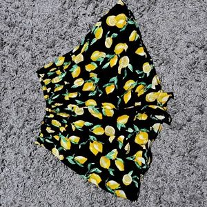 PINK VS Smocked Lemon Shorts